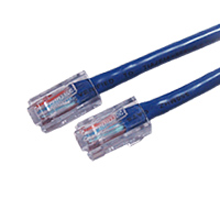 14FT Blue Cat5e 350MHz RJ45 Network Patch Cable - 100 Pack