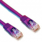 14ft - Cat6 Ethernet Patch Cable Snagless Boot - Violet