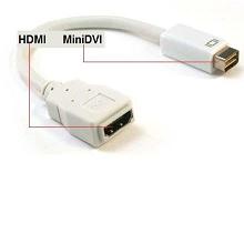 Apple Mini-DVI to HDMI Adapter - Mini DVI Port HDMI