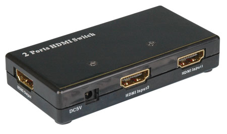 1080p 2 Port 4k HDMI Switch