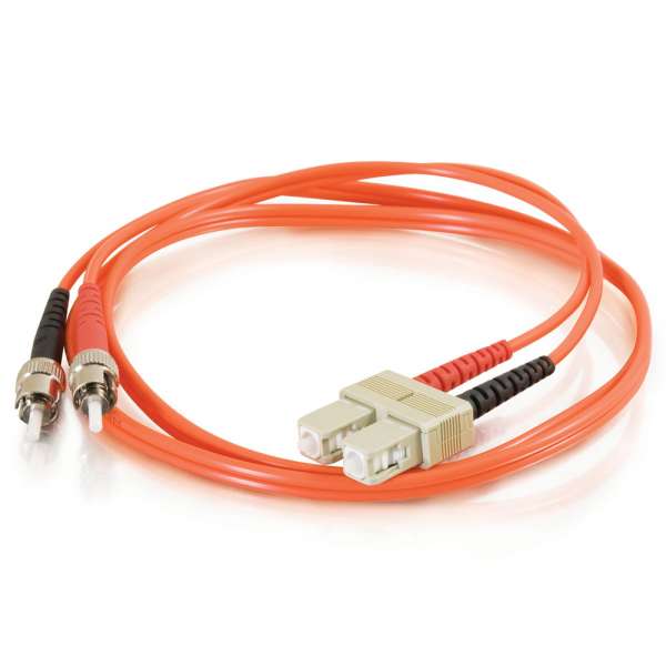 Fiber Optic Cable, SC/ST, Multi Mode, Duplex - 6 meter (62.5/125 Type ...