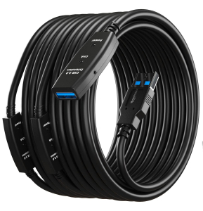 USB 3.0 Active Repeater Cable with power supply- 65 ft