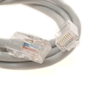 75Ft Cat6 550Mhz Plenum Rated Network Patch Cable - Gray