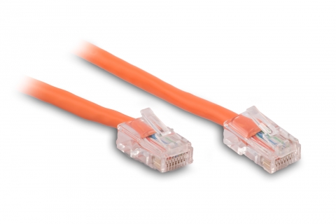 0.5ft Orange Cat5e Network Patch Cable 350MHz RJ45