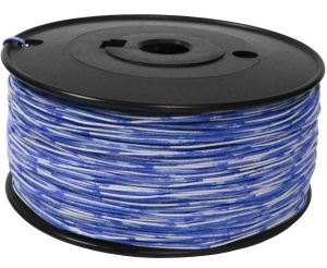 1 pair Cross-Connect wire Blue/White 1000' roll