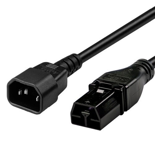 Saf-d-grid T-latch Connector To C14 Sjt 14awg 2 Meter Power Cord