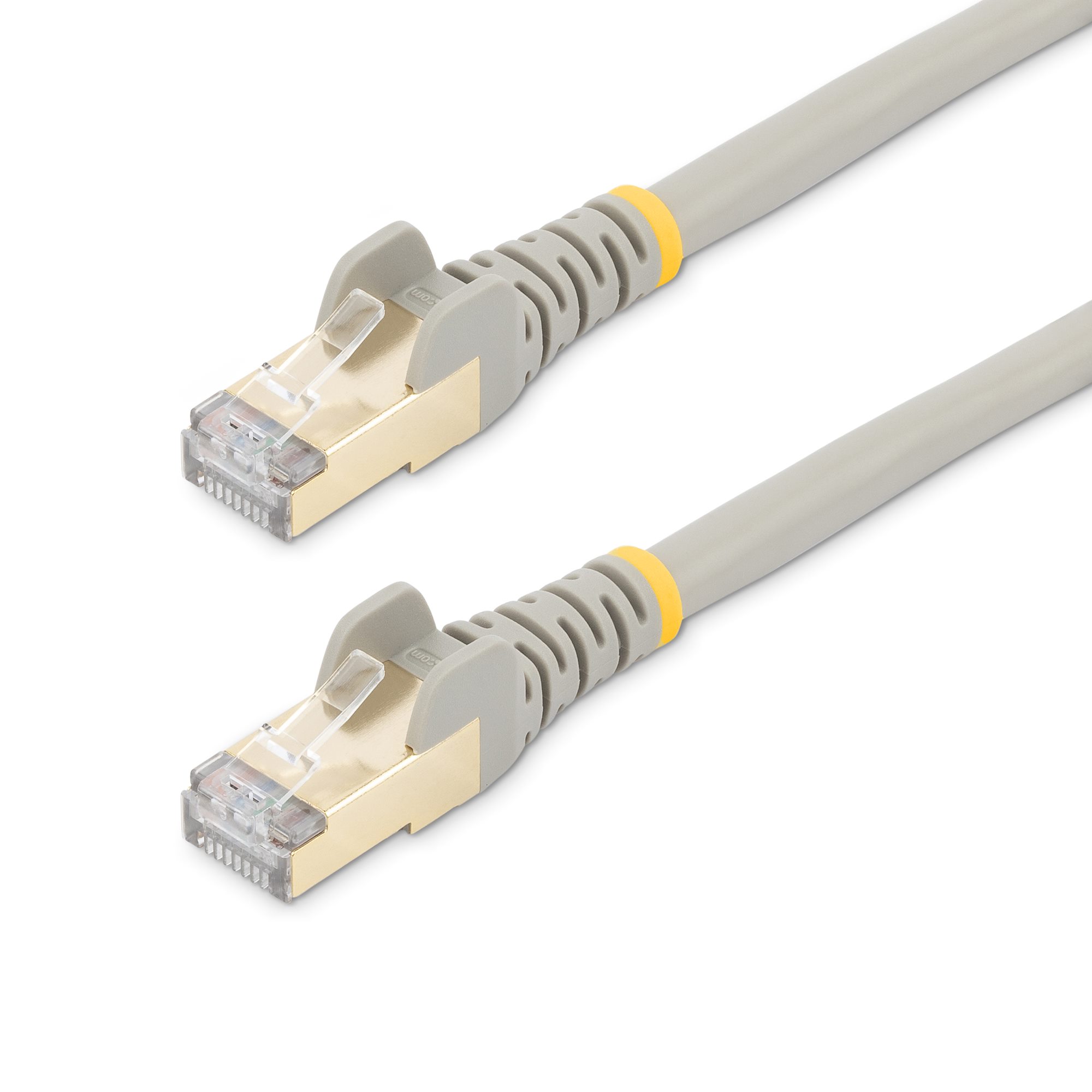 Cat6A 10GB POE Shielded Ethernet Cables - Gray 3 Packs