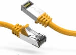 Cat8 Shielded 26AWG 40GB Ethernet Network Cable - 5 Feet - Yellow