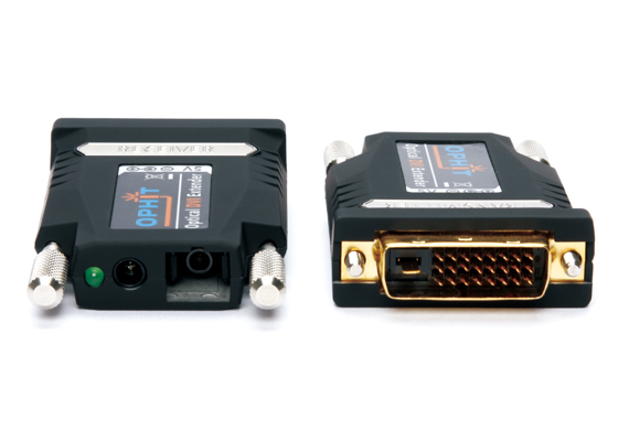 OPHIT DSP DVI Fiber Optic 1ch Extender