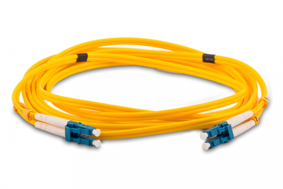 300m LC to LC OS2 Single Mode Duplex 9/125 Fiber Patch Cable