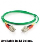 6 Meter LC-LC 62.5-Micron MultiMode PVC Color Fiber Optic Cable