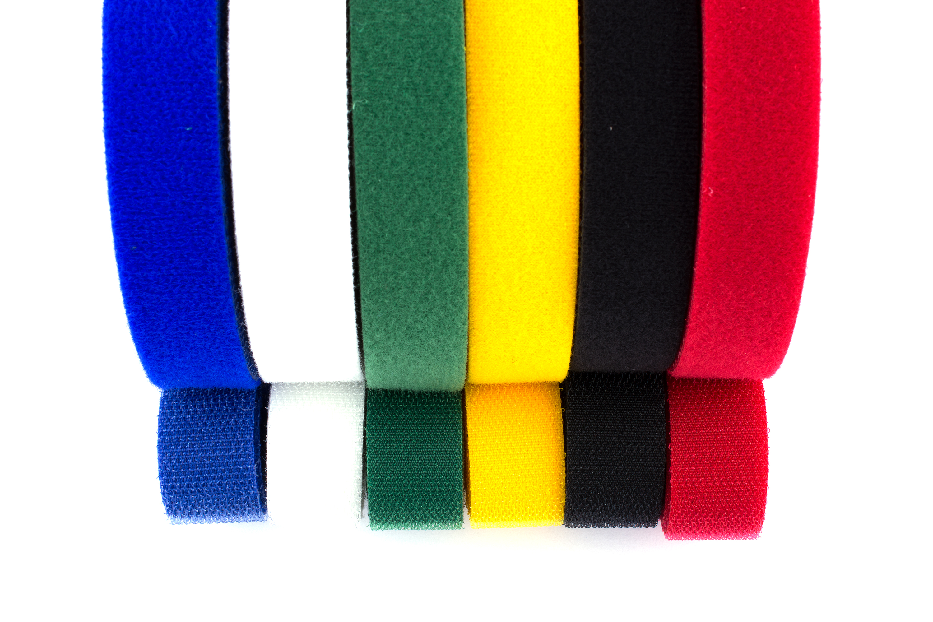Hook and Loop Strips- 9 inch Length by 6 inch wide. Pack of 100. Choose  your color!